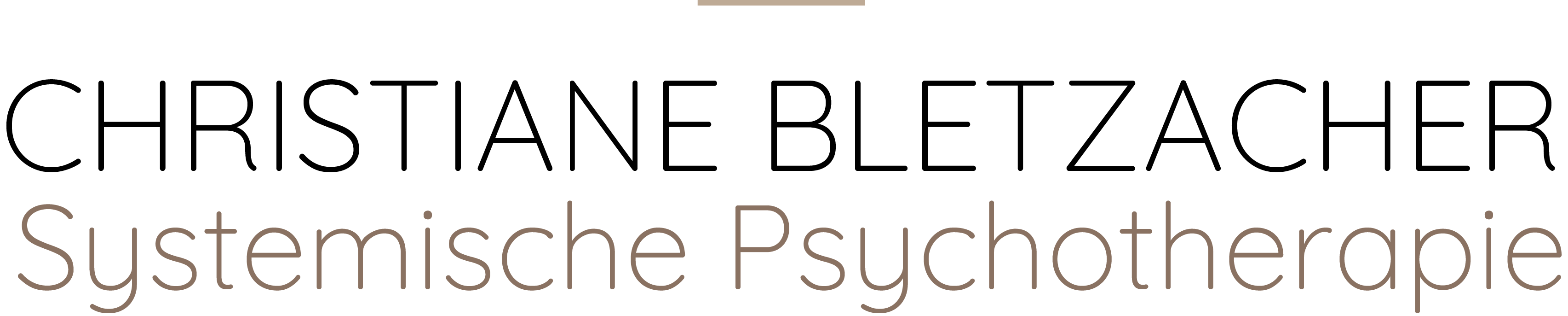 Psychotherapie Bletzacher